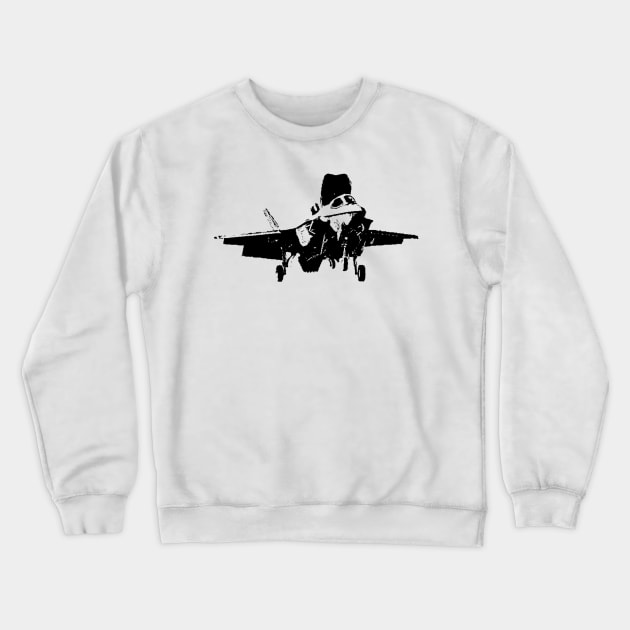 Navy F-35 B Lightning JSF Aircraft Crewneck Sweatshirt by Sneek661